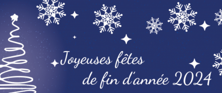 Joyeuses fêtes de fin d'année