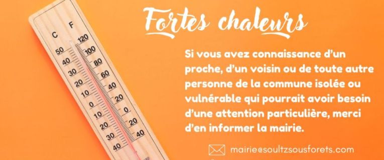 Fortes chaleurs
