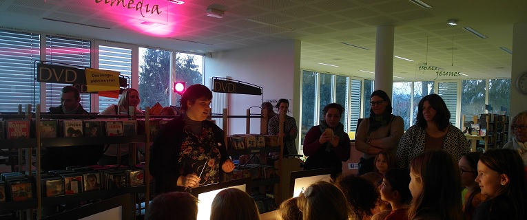 La nuit de la lecture à la médiathèque