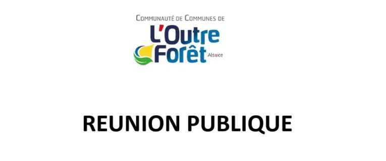 Réunion publique - Parc d'excellence industrielle de Hatten