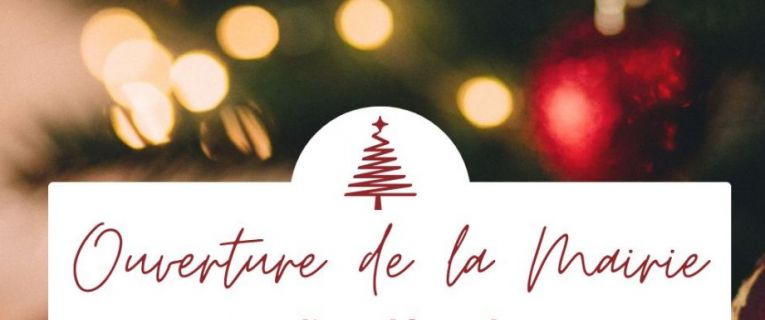 Ouverture de la mairie pendant les fêtes