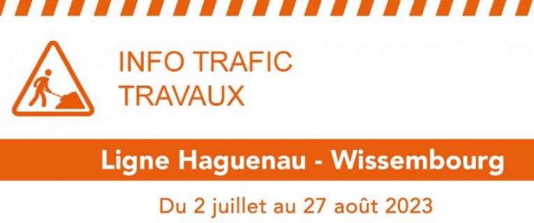 Travaux sur la ligne ferroviaire Haguenau - Wissembourg