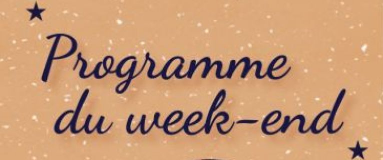Programme du 4ème week-end de l'avent